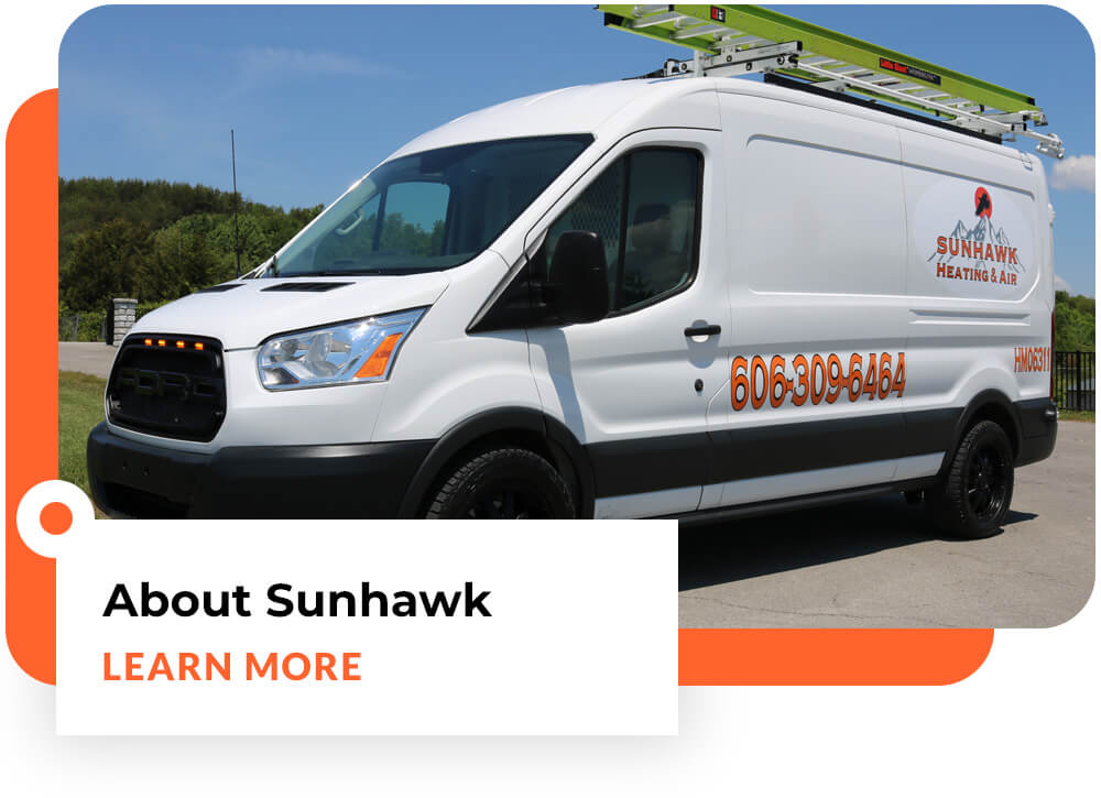 image of sunhawk heating and air van in london kentucky